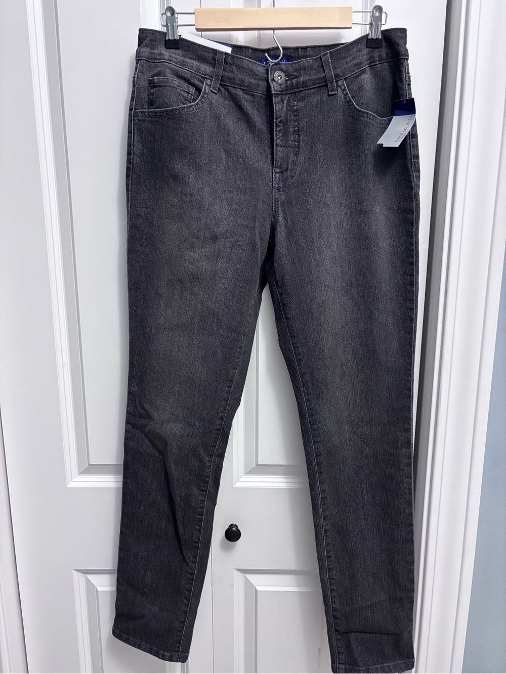 Bandolino Charcoal Slim Fit Jeans